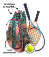 tennis tote raqueteira unissex - coqueiros onça