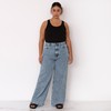 Pantalona Super Alta | Liz Azul Vintage