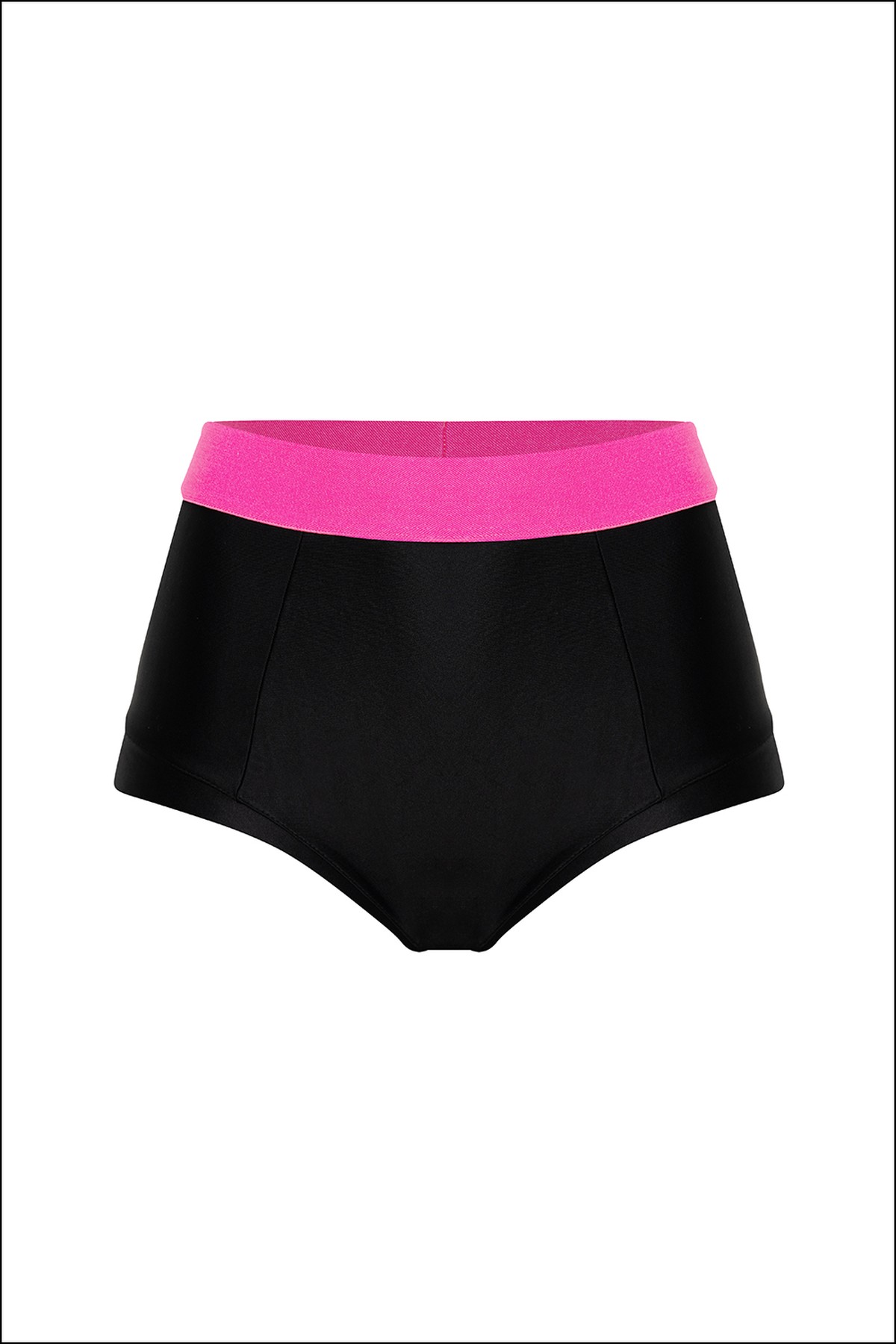 Hot pants detalhe pink neon Maria