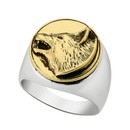 imagem do produto Anel - Wolf Head 95% Prata | Ring – Wolf Head Silver