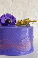 waves cake (com flores)