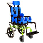 Cadeira de Rodas Postural T1 Ortobras com Sistema de Crescimento e Capota para Sol