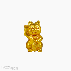 Gato da Sorte Decorativo (Maneki Neko) - Dourado