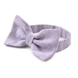 Gravata Borboleta - Linen Violet