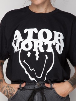 Camiseta Ator Morto Vampiro Preto