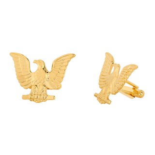 Abotoadura - Eagle banhado a Ouro 18k | Cufflinks - Eagle 18k gold plated