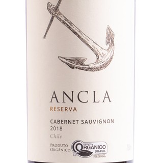 Vinho Ancla Reserva Cabernet Sauvignon Orgânico 750ml  | Vinho Ancla Reserva Cabernet Sauvignon Orgânico 750ml