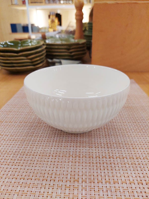 Bowl Branco Porcelana Toledo