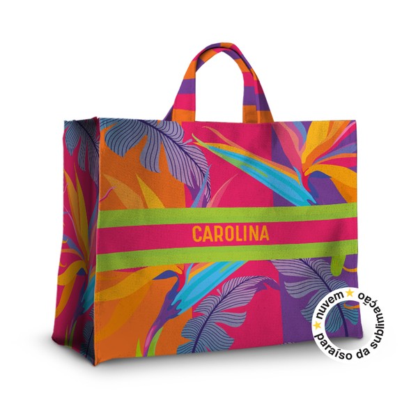 Foto do produto bolsa bagbag coleção alto verão - floral colorido