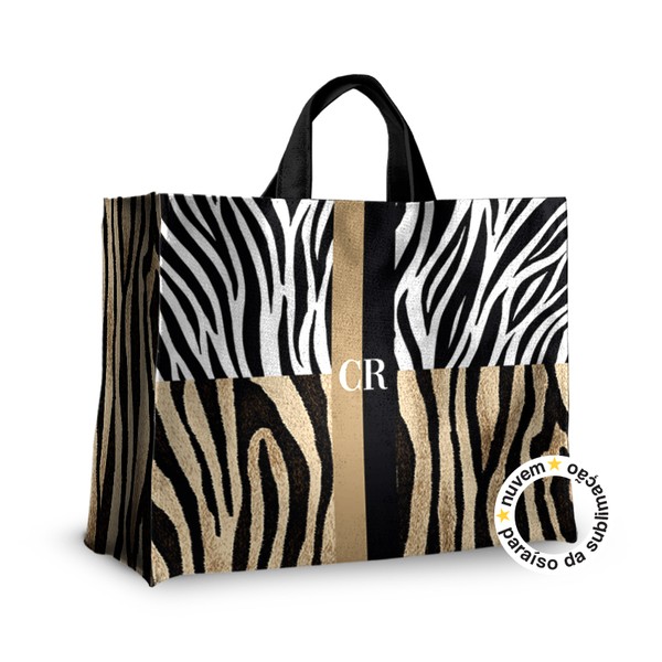 Foto do produto bolsa bagbag summer collection - zebra print