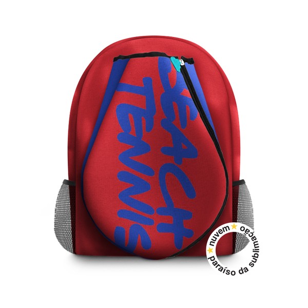 Foto do produto tennis mochila raqueteira unissex - red & blue