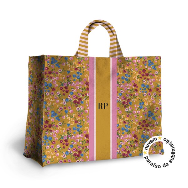 Foto do produto bolsa bag bag - floral vintage