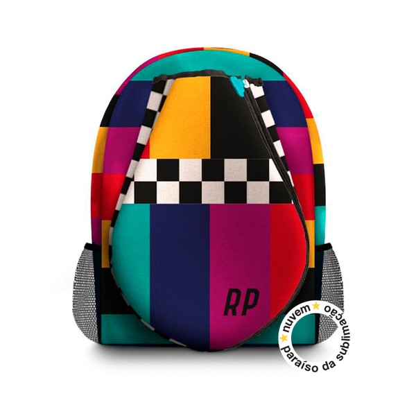 Foto do produto tennis mochila raqueteira - grid e cores