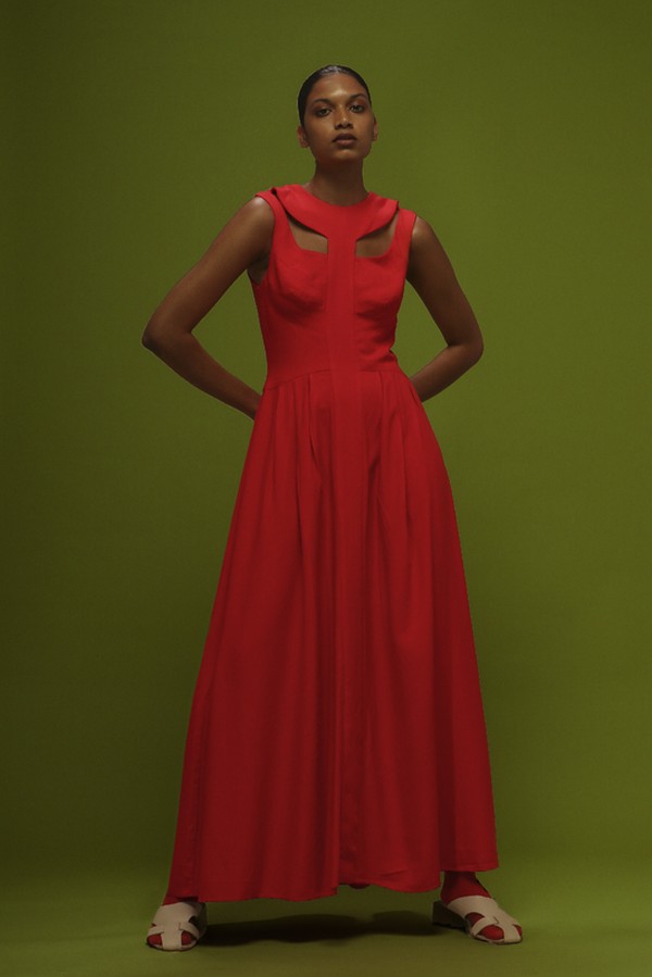 Foto do produto Vestido Yla - vermelho