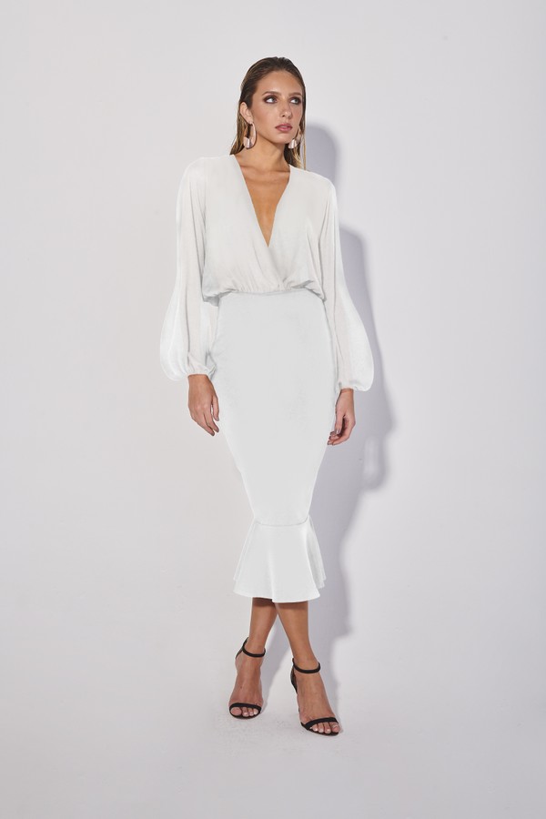 Foto do produto Saia Zirc Off-White | Zirc Skirt Off-White