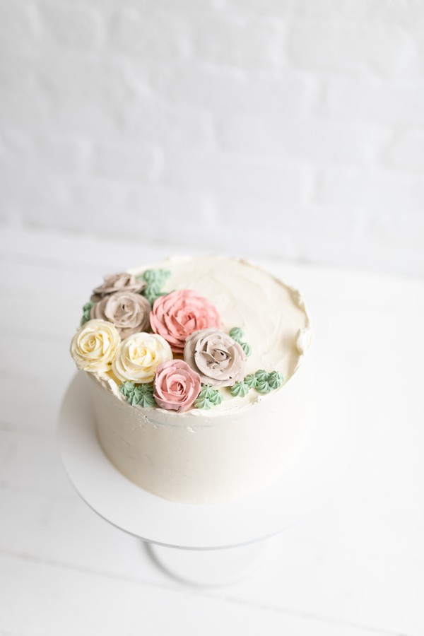 Foto do produto bolo flores 