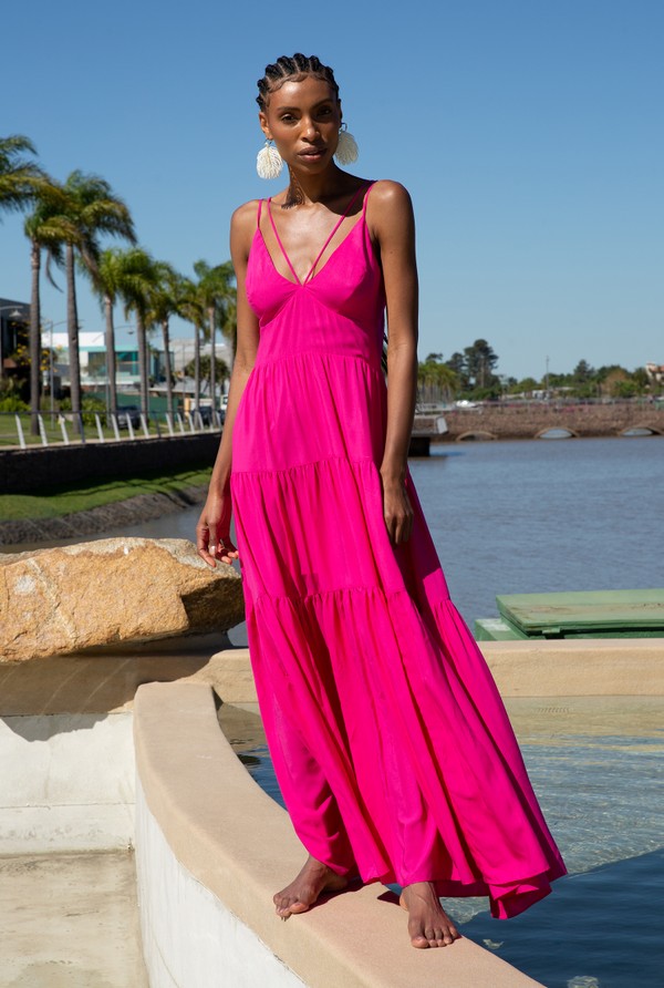 Foto do produto Vestido Longo de Alcinha Aruba