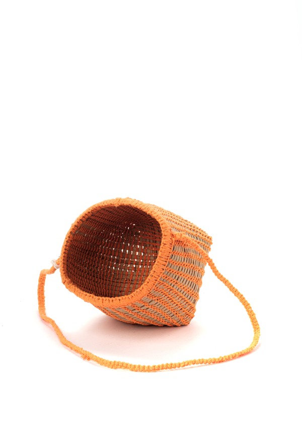 Foto do produto Cesto com alça e linha de algodão | Parakanã