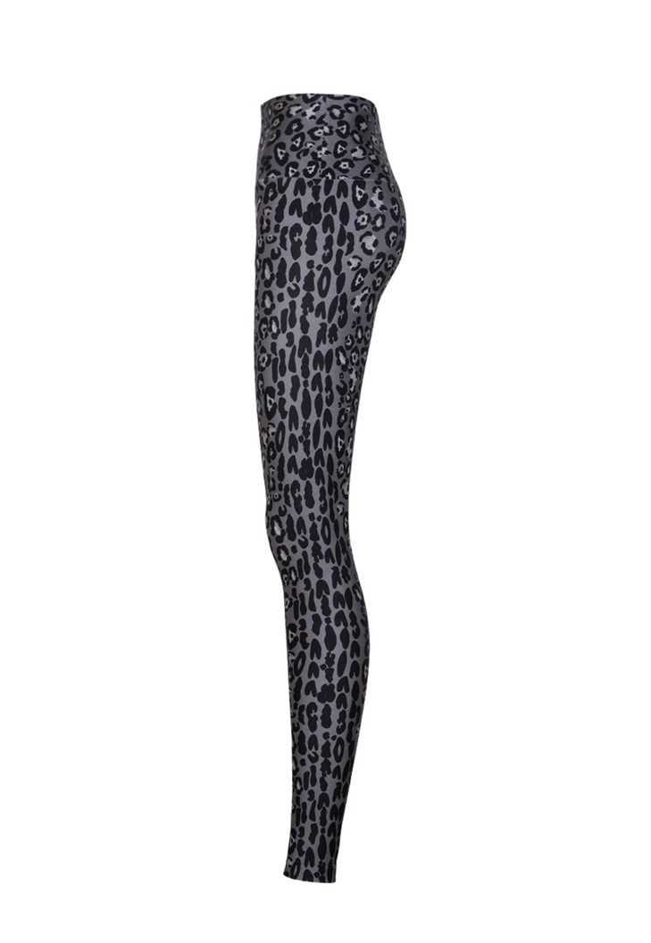 Imagem do produto NEW - Legging Lycra Cós Estampada Leopardo Noir