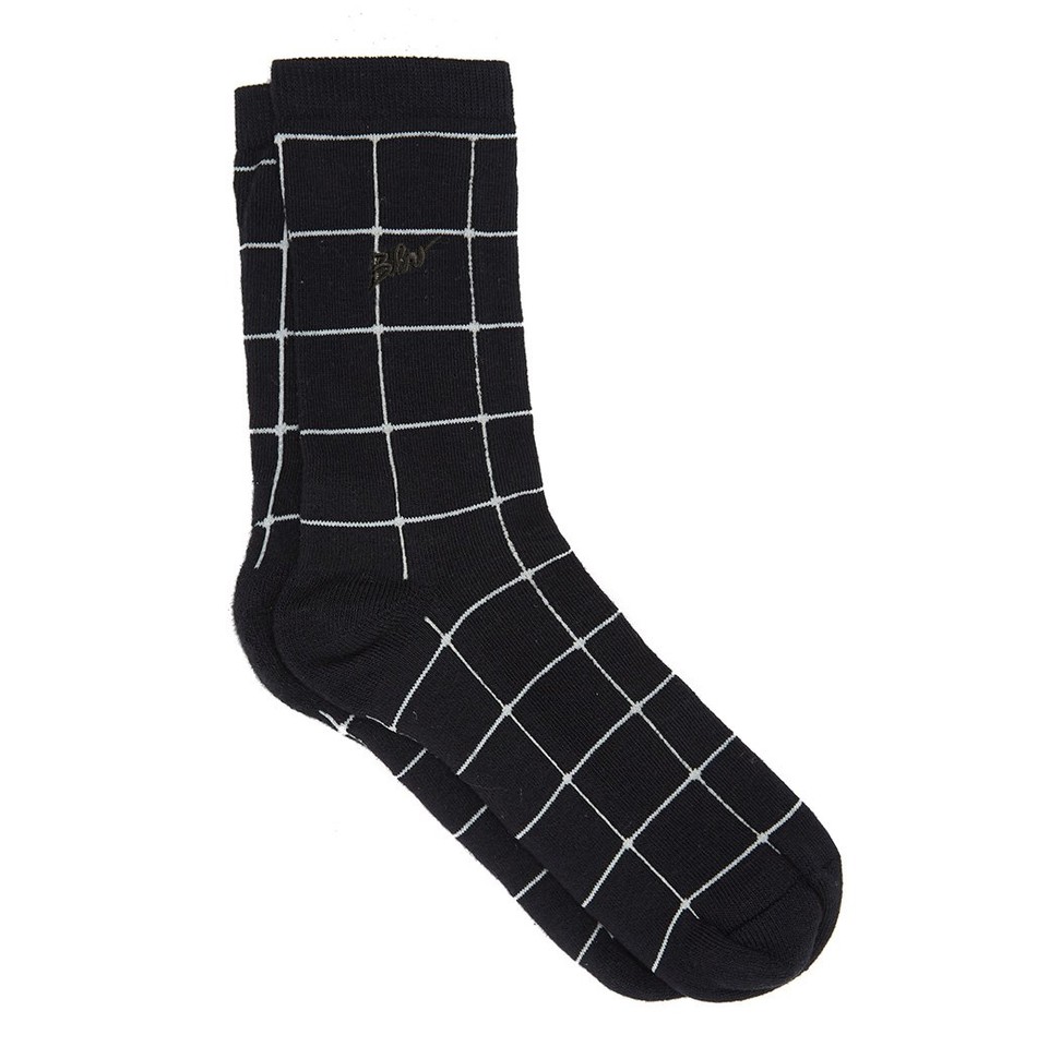 Grid Socks Preta