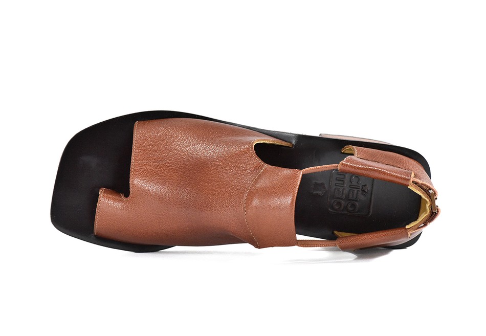 Sandália Vyrsan Top Conhaque + Acessorios|Vyrsan Top Sandal Tan + Accessories