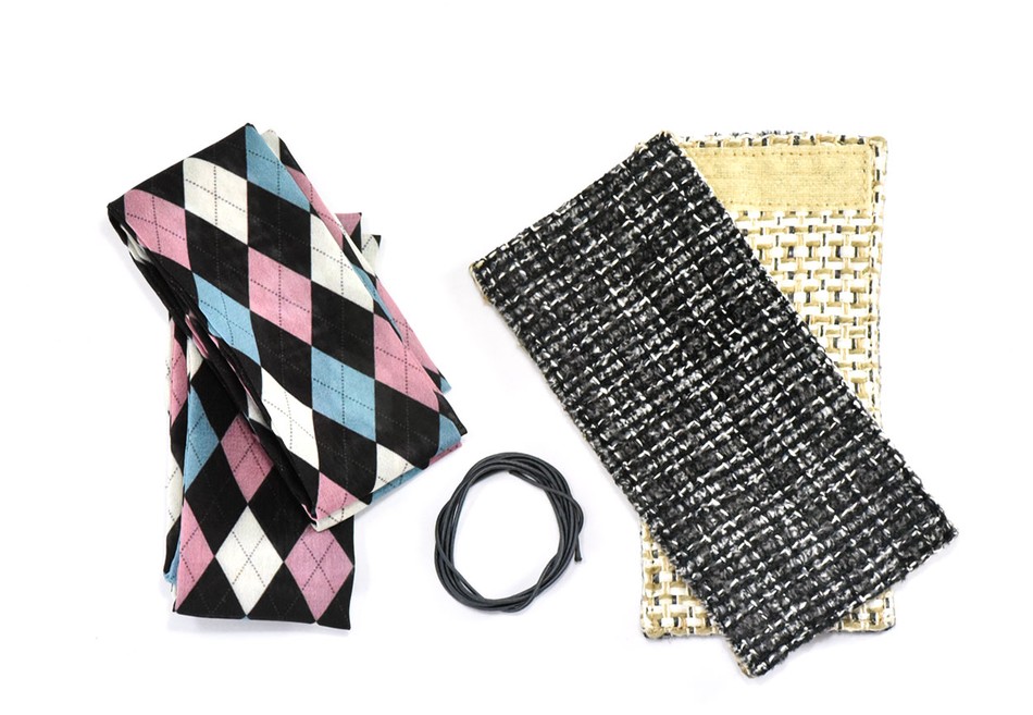 Origami Fechado Tecido Cinza+ Acessórios|Origami Fc Fabric Gray + Accessories