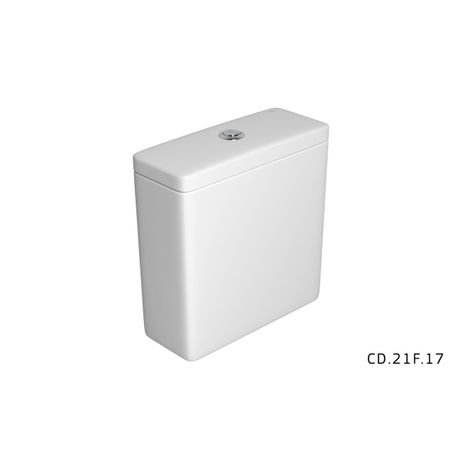 Kit de Vaso Sanitário Deca Axis com Caixa Acoplada (Termofixo) - Branco Gelo