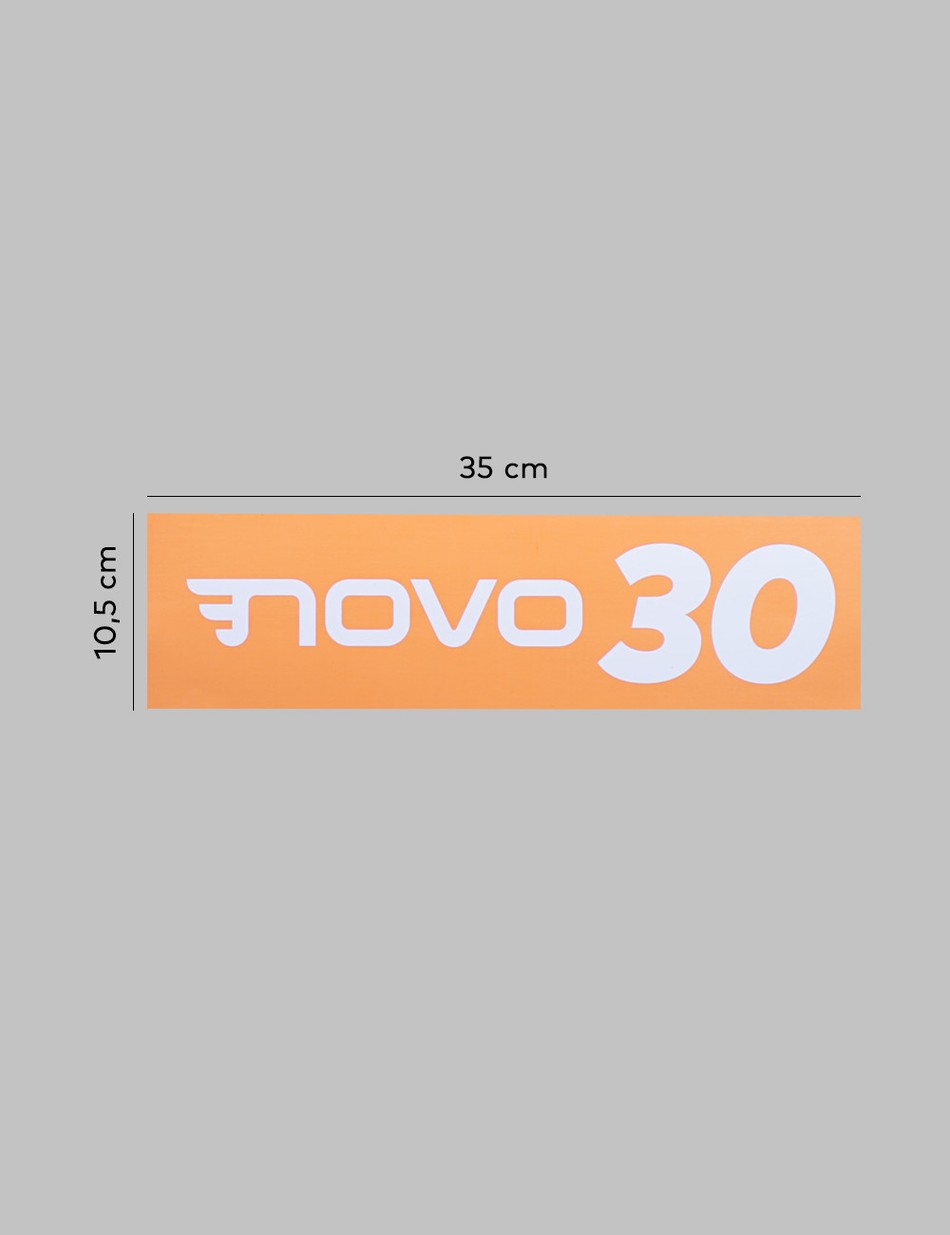 Kit de Adesivos Novo30 Laranja