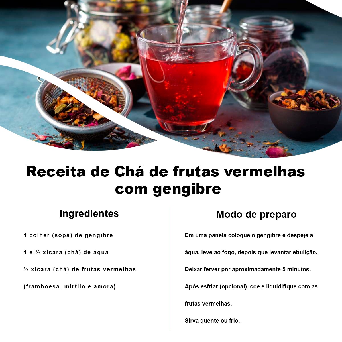 Kit 4 pct Chá de Framboesa - Rubus Idaeus - 100g cada