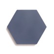 Ladrilho Hidráulico Ladrilar Hexagonal Azul Escuro 20x23