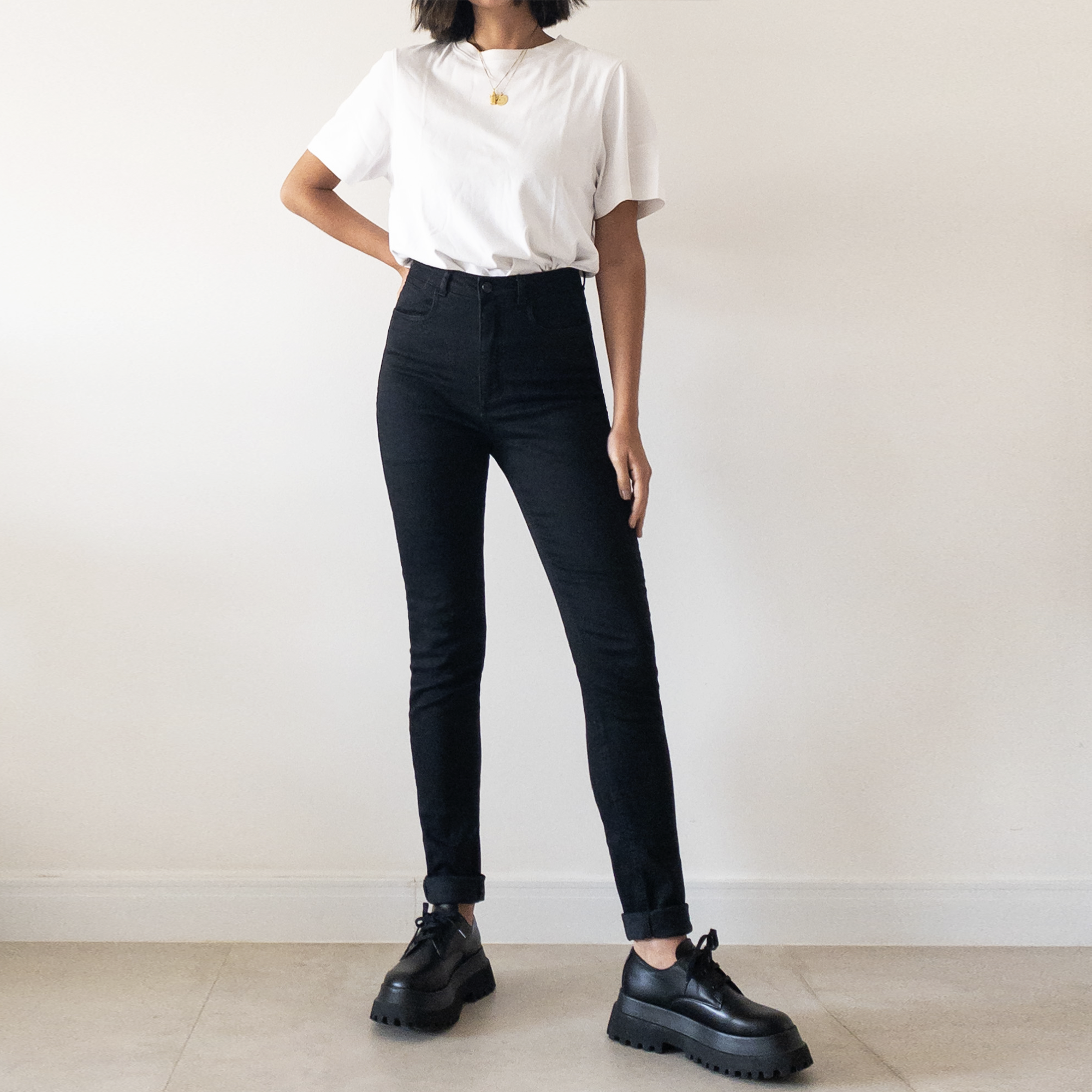 Calça Jeans Skinny | Cassandra Preto
